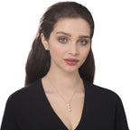 Jeunesse White Freshwater Pearl Sterling Silver Pendant Necklace