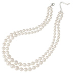 Cavendish Two Strand Graduated South Sea Shell Pearl Necklace