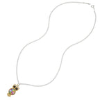 Ozzy the Owl Rivoli Crystal Two Tone Pendant