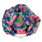 Rose Garden Pink Multi Coloured Liberty Print Pure Satin Silk Infinity Scarf