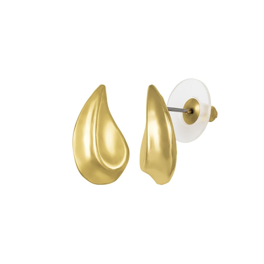 Avalon Classic Gold Tone Stud Pierced Earrings