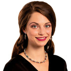 Apollo Rainbow Hematite Drop Clip On Earrings