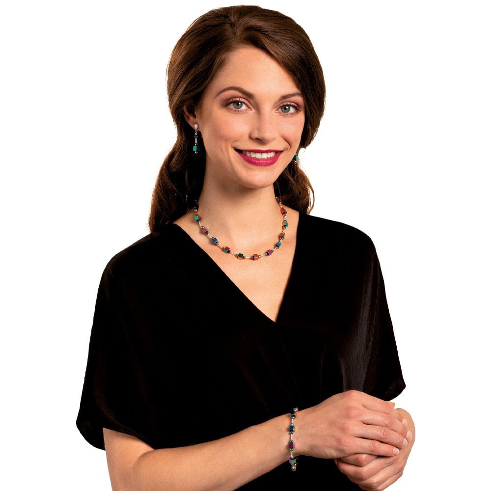 Imagination Rainbow Hematite Beaded Bracelet