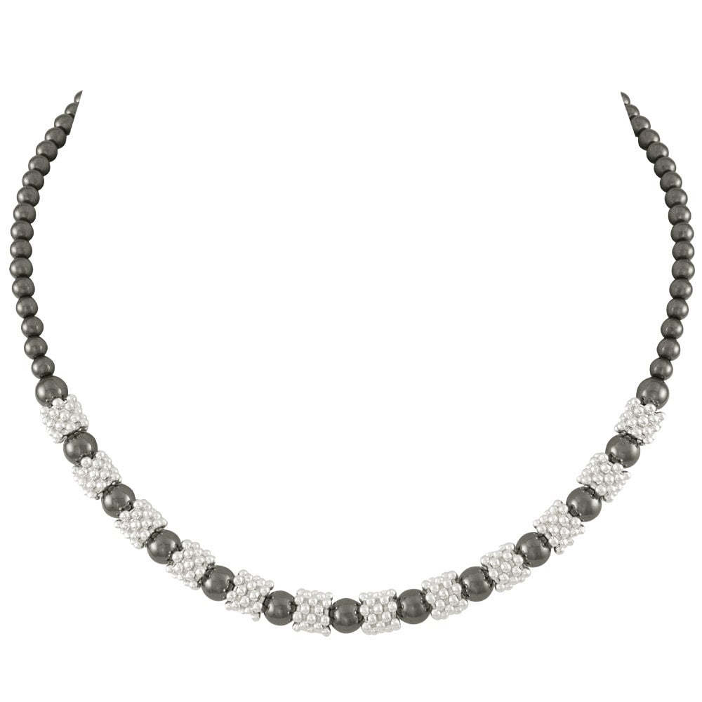 Alchemy Hematite Beaded Necklace