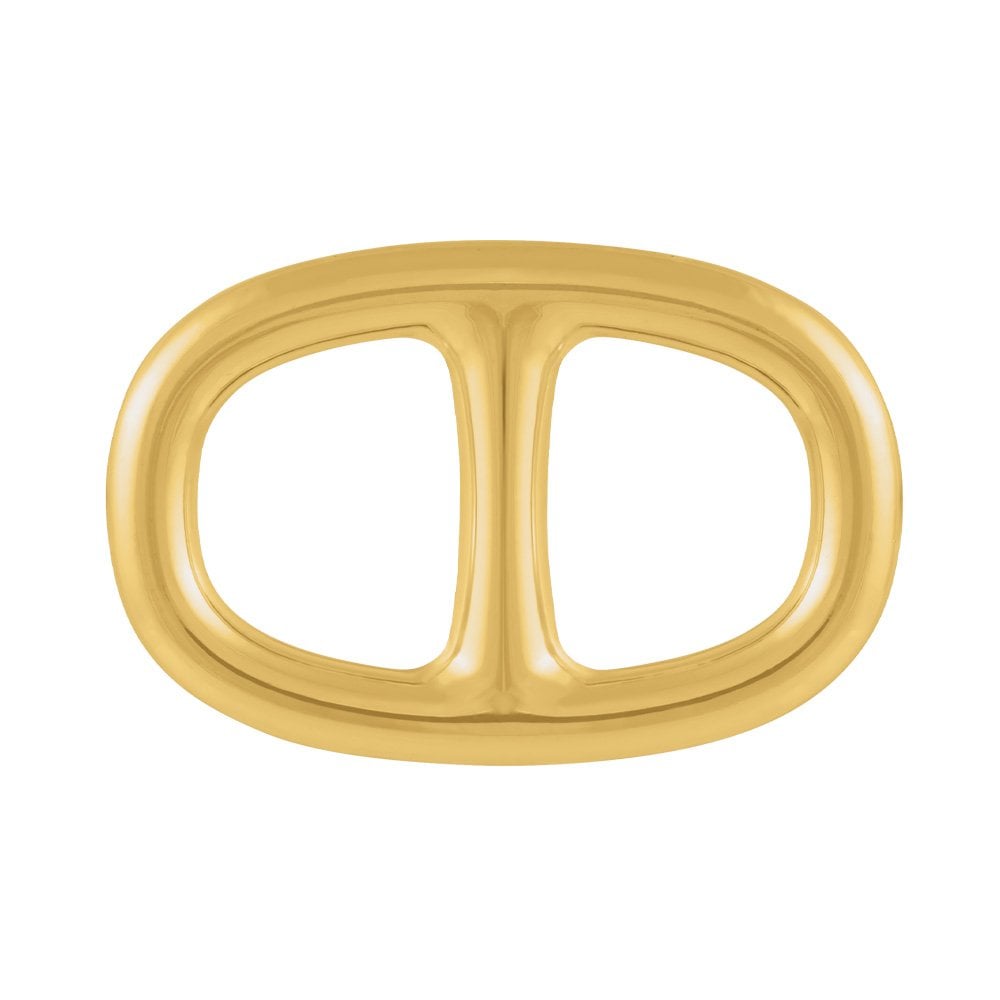 Buckle Style Gold Tone Scarf/Sarong Ring