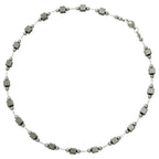 Imagination Hematite Beaded Necklace