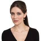 Doyenne White Freshwater Pearl Gold Filled Drop Pierced Earrings