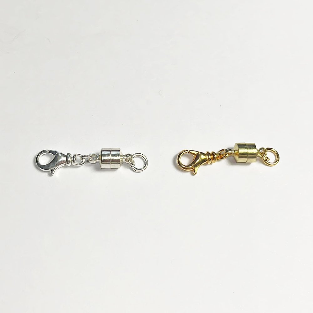 18ct Gold Plated and Silver Plated Magnetic Clasp Converters (2 Pack)