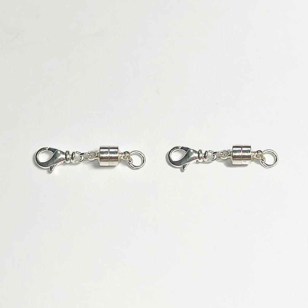 Silver Plated Magnetic Clasp Converters (2 Pack)