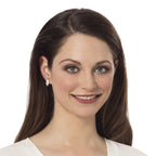 Evoke Clear Crystal Silver Tone Stud Pierced Earrings