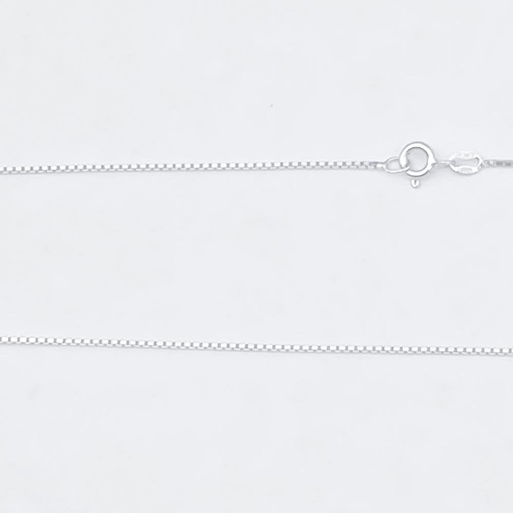 39 inch Fine Sterling Silver Box Chain