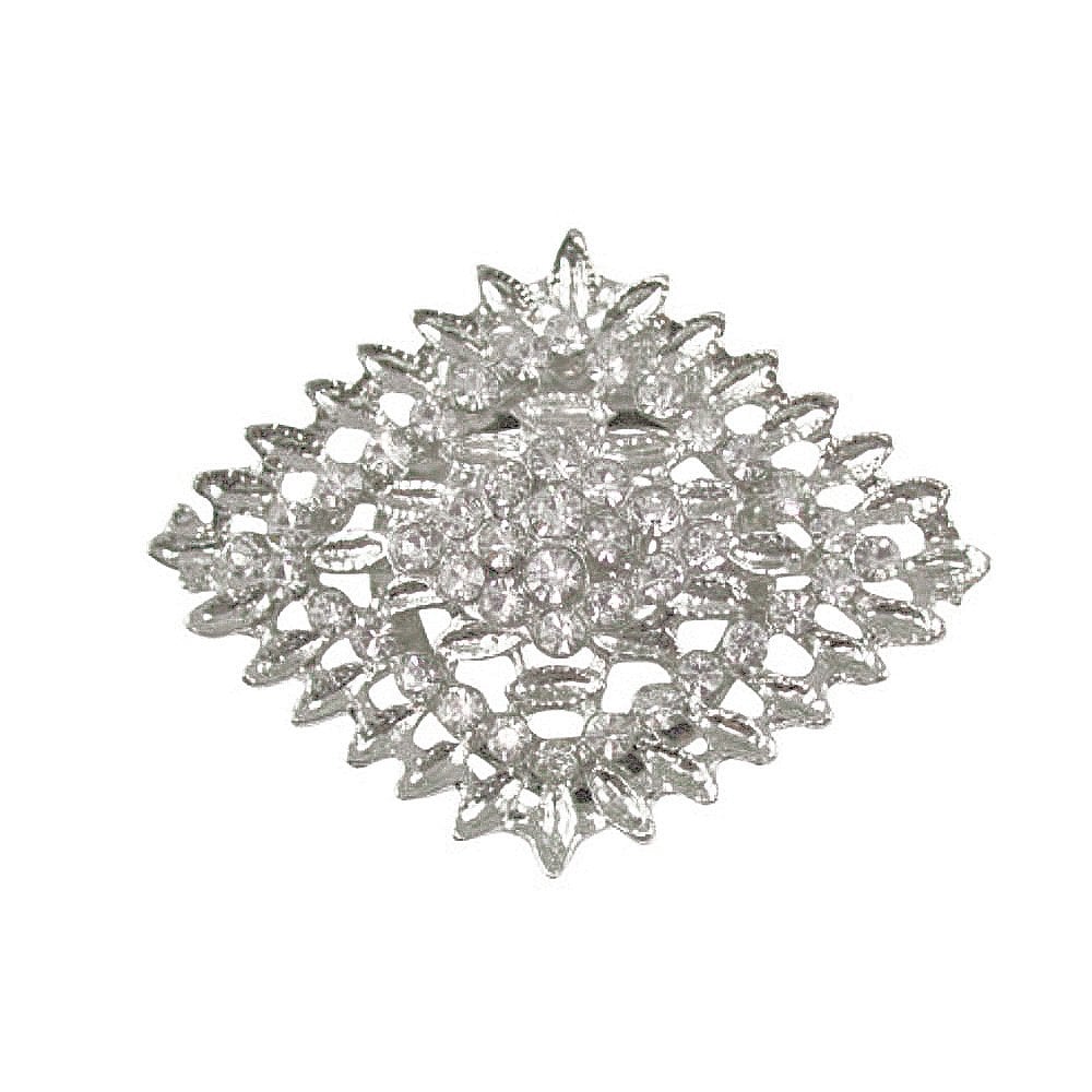 Carte Blanche Crystal Scarf Clip