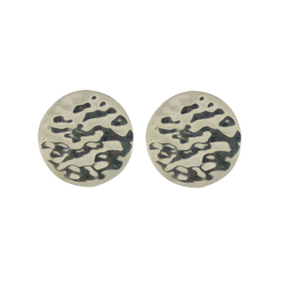 Ripples Sterling Silver Pierced Earrings